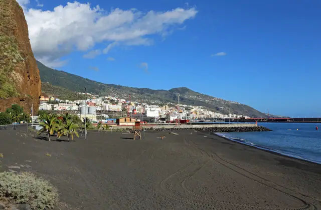 Beautiful beaches in La Palma, the Canaries