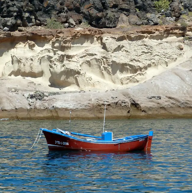 El Puertito beach in Tenerife with calm water conditions