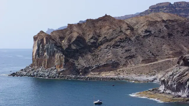 Playa del Chicha beach in Gran Canaria with calm water conditions