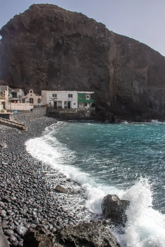 Playa del Chinchorro beach in Tenerife with surfable water conditions